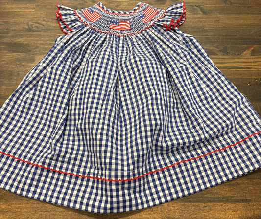 Anavini Hand Smocked Dress